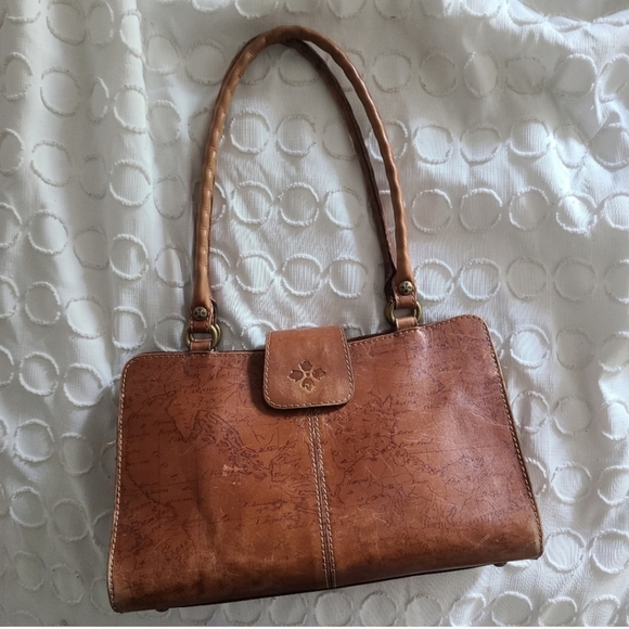 PATRICIA NASH MAP PRINT PURSE - Picture 1 of 10